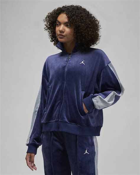 nike trainingsanzüge damen velour|Nike Sportswear Damenjacke aus Velours.